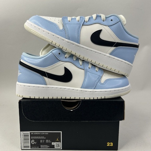 Jordan Shoes - Nike Shoes Air Jordan 1 Low GS “Ice Blue” 2024